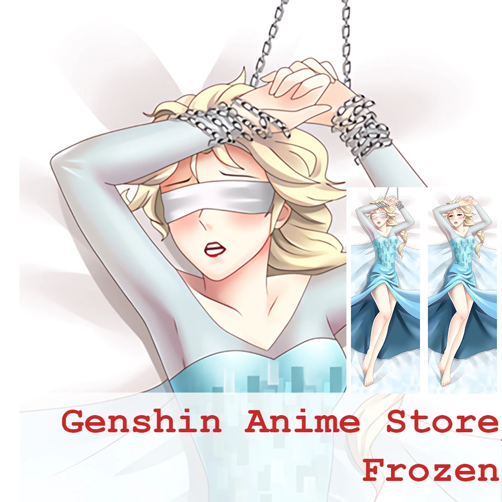 

Чехол с надписью «Холодное сердце», Эльза дакимакура