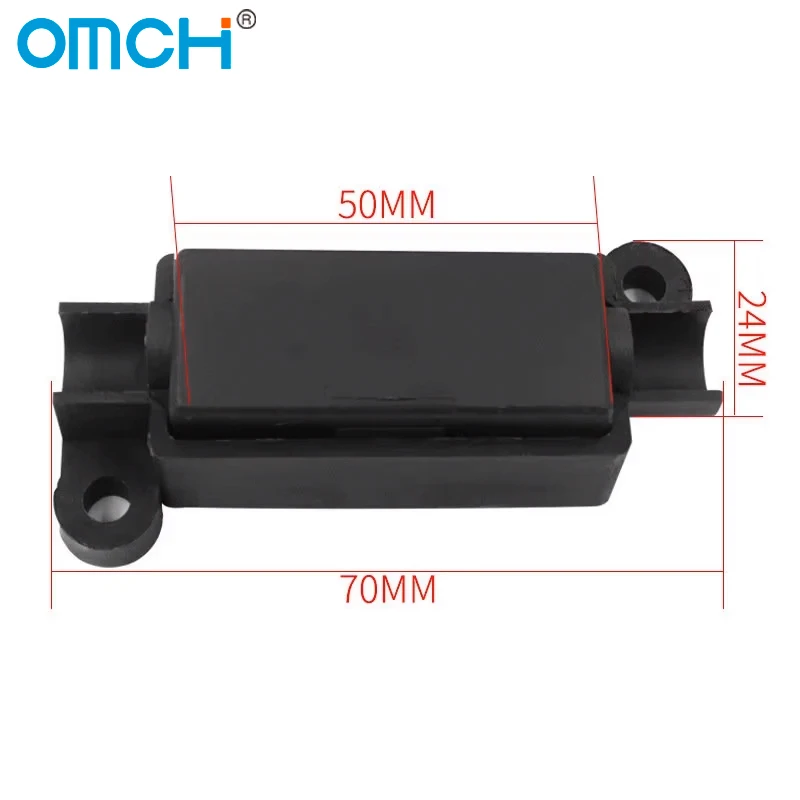 Фото OMCH 1 комплект автомобильных предохранителей ANS-H2 30A 40A 50A 60A 70A 100A 120A 200A 1-контактный предохранитель небольшой вилочный болт держатель предохранителя №3