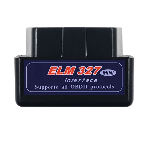 Диагностический сканер OBD2 ELM327 V2.1, компактный автомобильный диагностический прибор с поддержкой Bluetooth для протоколов OBDII, Android