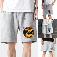 2022 summer mens beach male sports shorts casual printed fashion clothing fitness breathable shorts high waist five point pant