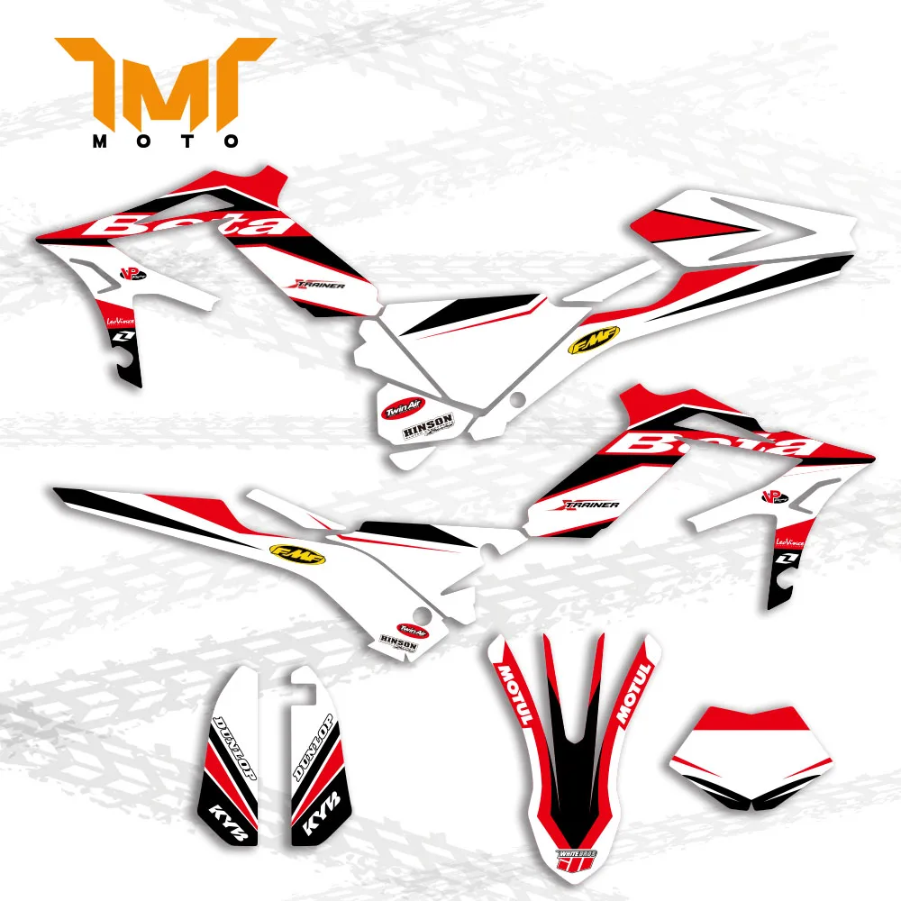 TMT новая стильная наклейка с изображением команды декоративная для бета-модели 250