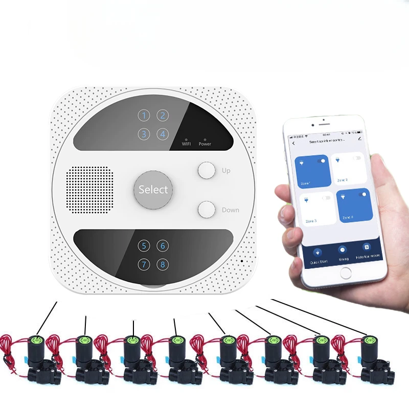 Temporizador riego с клапаном inteligente WIFI controlador Jardin