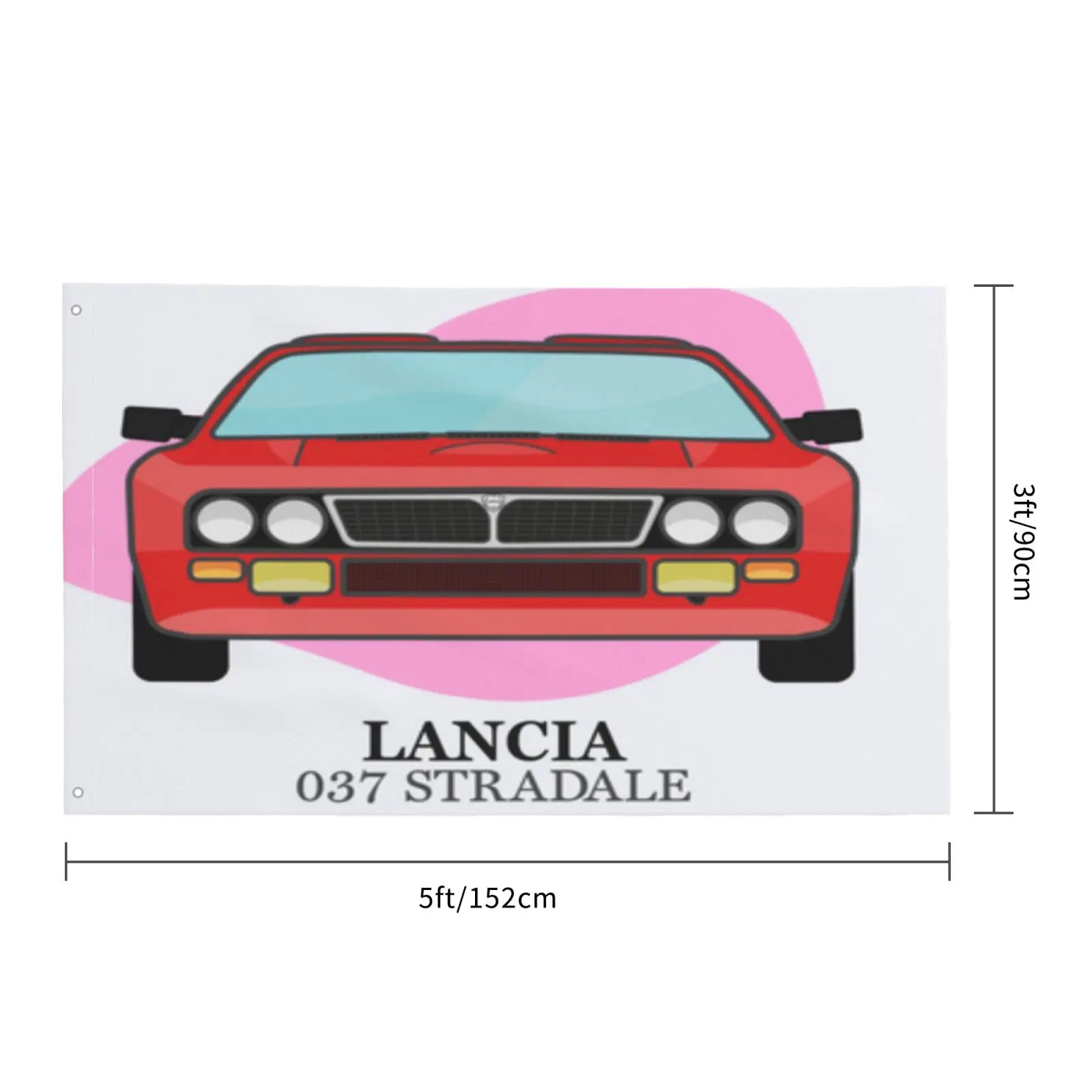Флаг на стену Lancia Delta Hf 2069 флаг испанского флага палатки ЛГБТ Франции Россия Перу