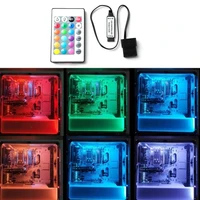 12v 4pin motherboard controller lighting rgb colorful ir24 key infrared remote control