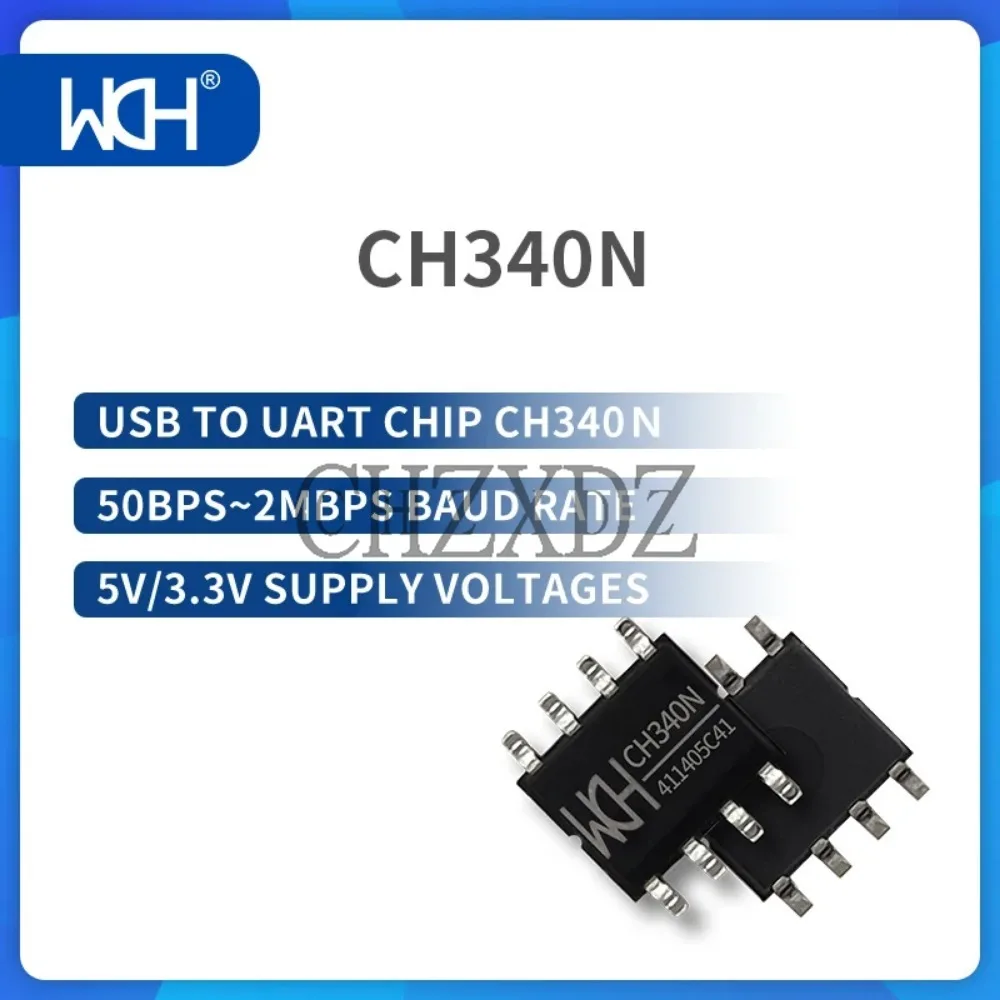 20 шт./партия, Встроенные часы 2 Мбит/с