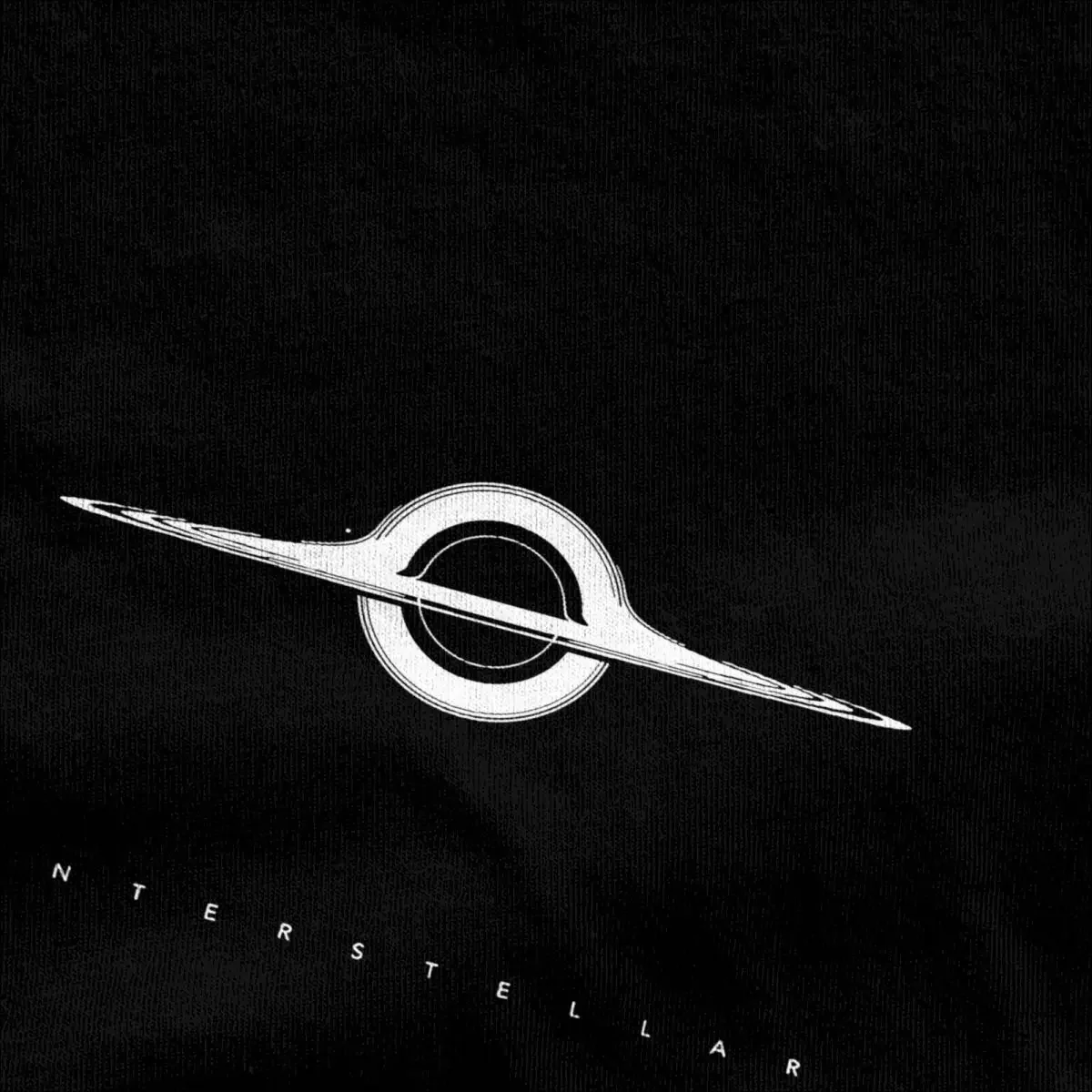 Мужская и женская футболка с черными отверстиями Забавные футболки из чистого