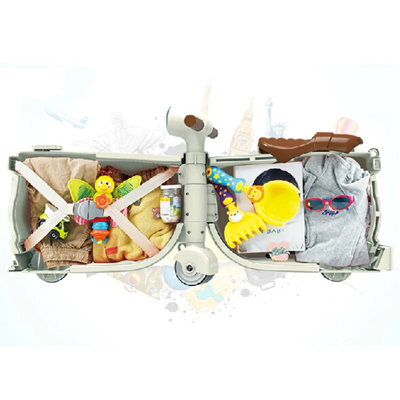 Мотоциклетный чемодан на колесиках размер 18&quot цвет в ассортименте