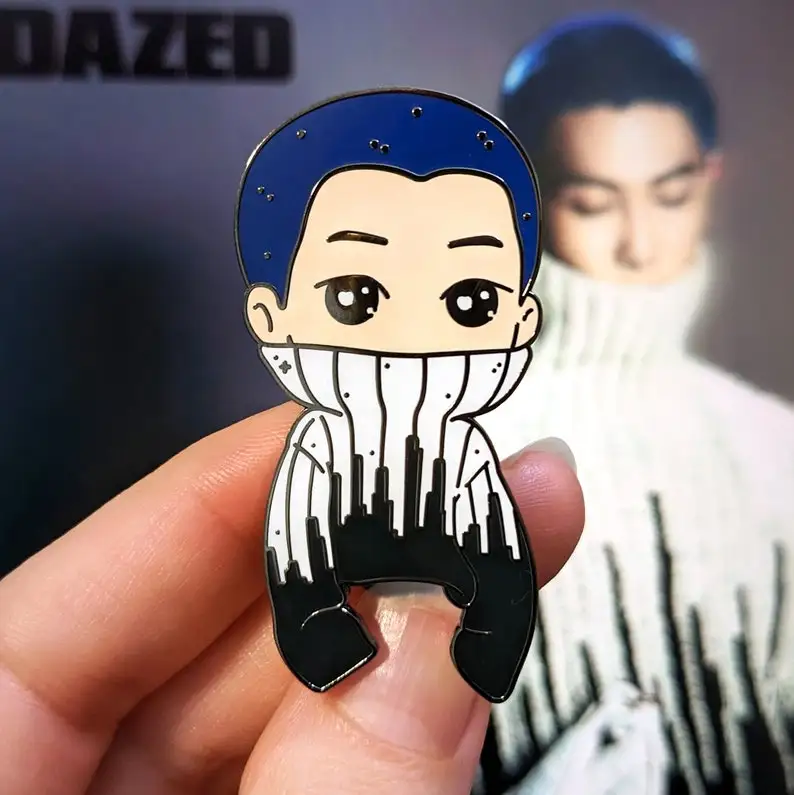 Эмалированная булавка с лапами для свитера Namjoon Dazed (art.: 3920cf168ebe8) - 3920cf168ebe8