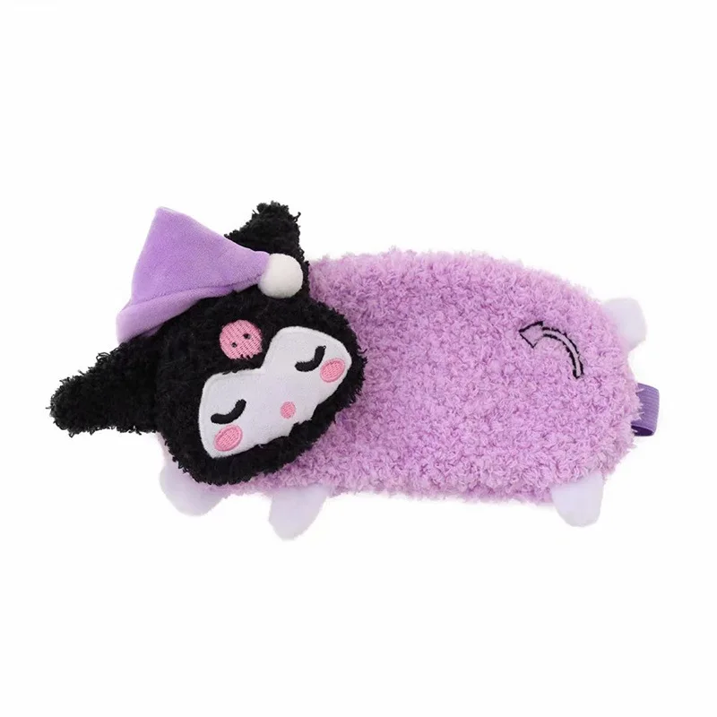 

Милый плюшевый мультяшный ночник из мультфильма My Melody Cinnamoroll Kuromi рисовая светонепроницаемая маска для сна праздничный подарок для друзей