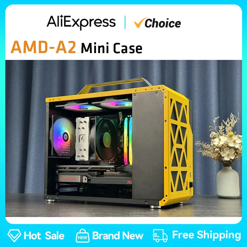 Ага Волшебный мини-телефон все в одном алюминиевый корпус ITX Мощность