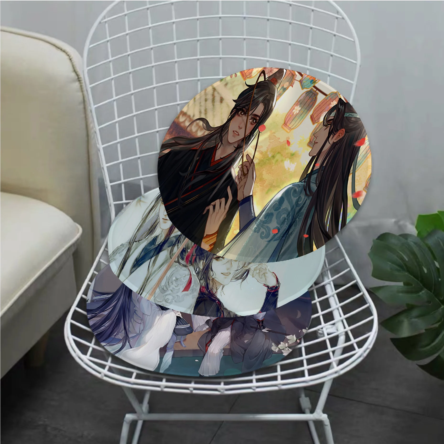 Аниме Grandmaster Mo Dao Zu Shi Art Cushion Удобная дышащая нескользящая прочная полиэфирная