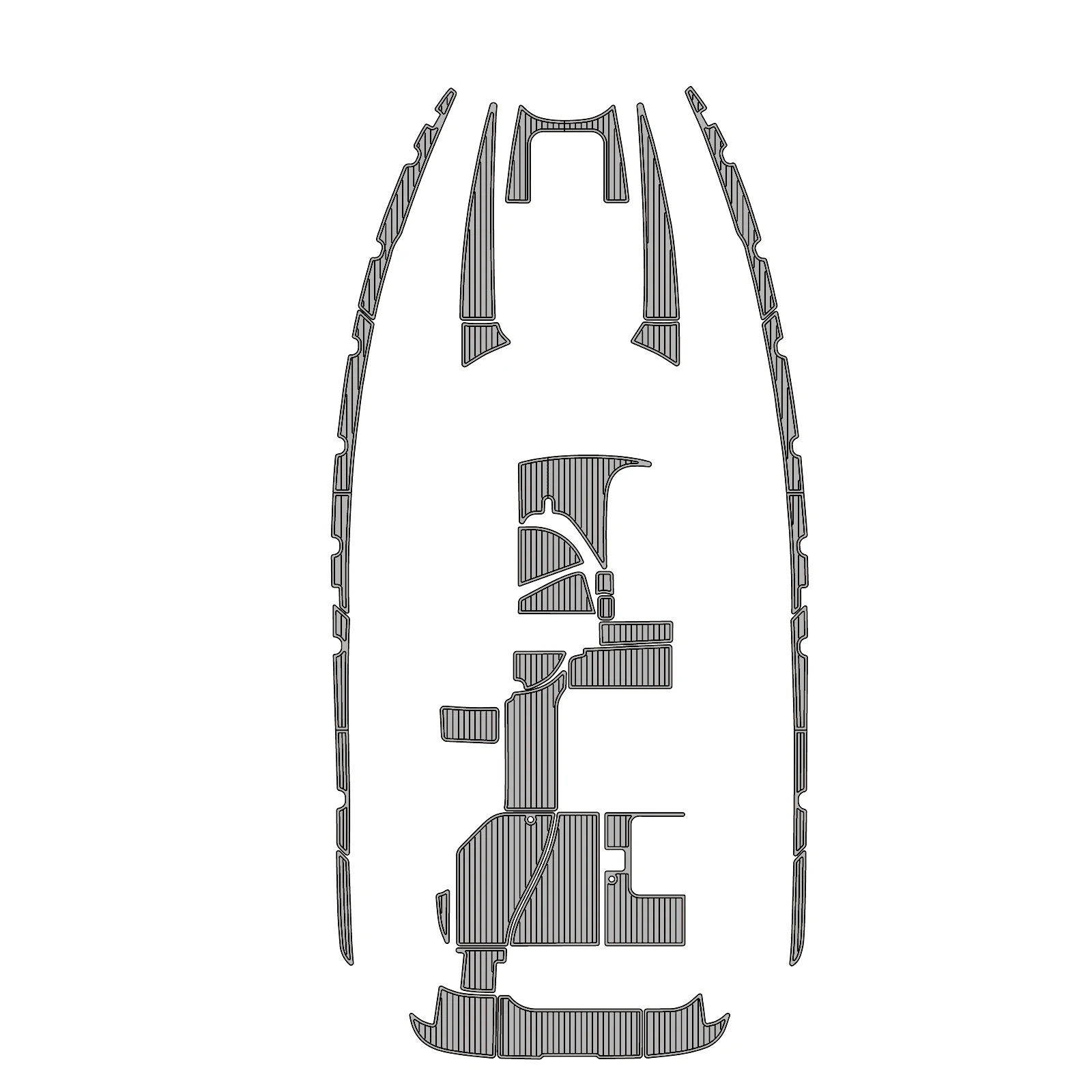 Комплект морской палубы для Bayliner 305 Ciara EVA лист из тикового дерева 2004 года