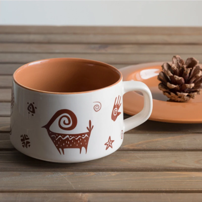 

Высококачественная кофейная чашка из костяного фарфора, креативный Европейский набор чайной чашки и блюдце, домашняя Праздничная чашка для послеобеденного чая, фарфоровая чашка, хороший подарок