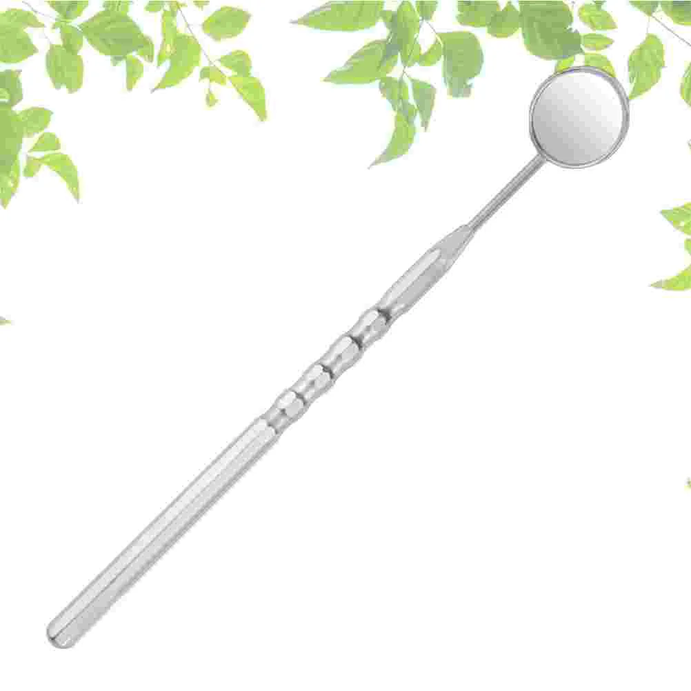 

Mirrortool Teeth Inspection Oral Mouth Dentist Led Set Lighted Hygiene Reflector Care Telescoping Tools Cleaning Kit Stainless