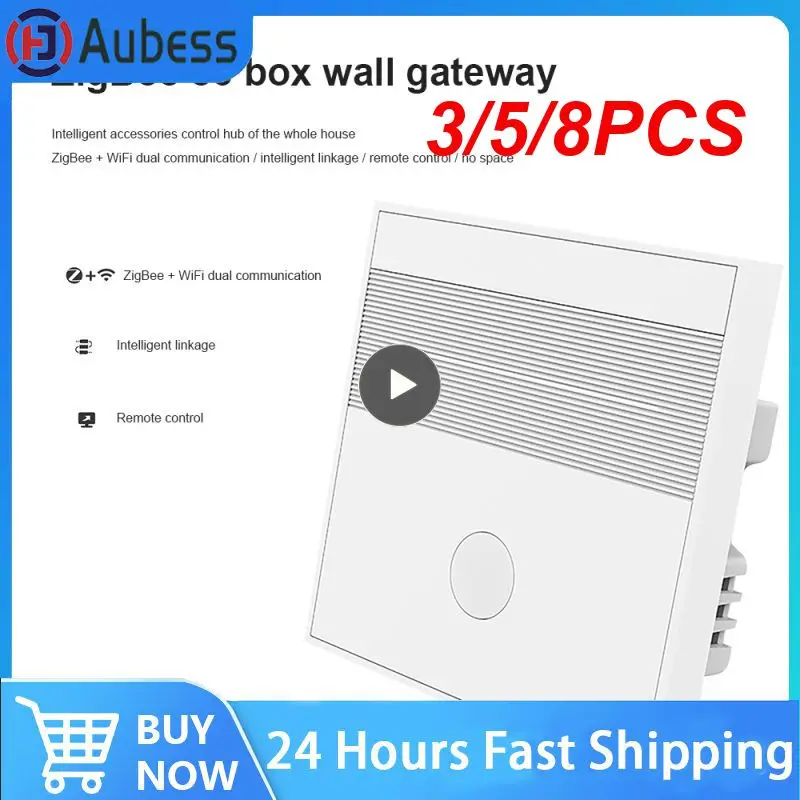 

3/5/8 шт., беспроводные мини-шлюзы Zigbee, 2,4 ГГц