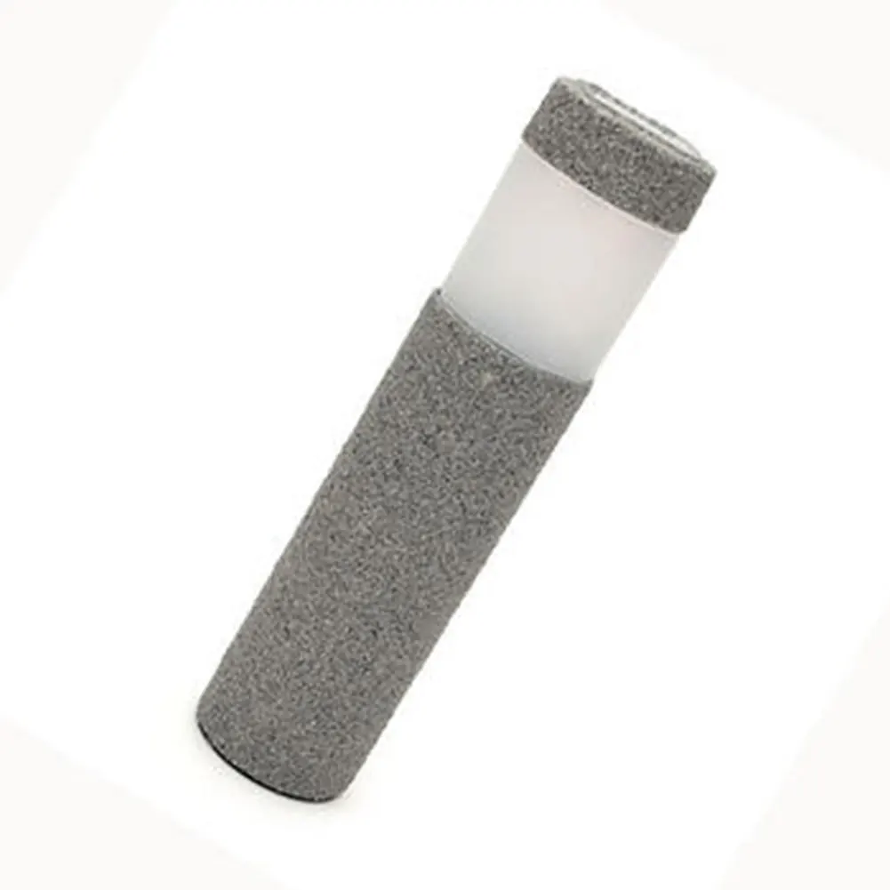 

Stone Lawn Courtyard Solar LED Lights Decoration Garden Pillar Power White