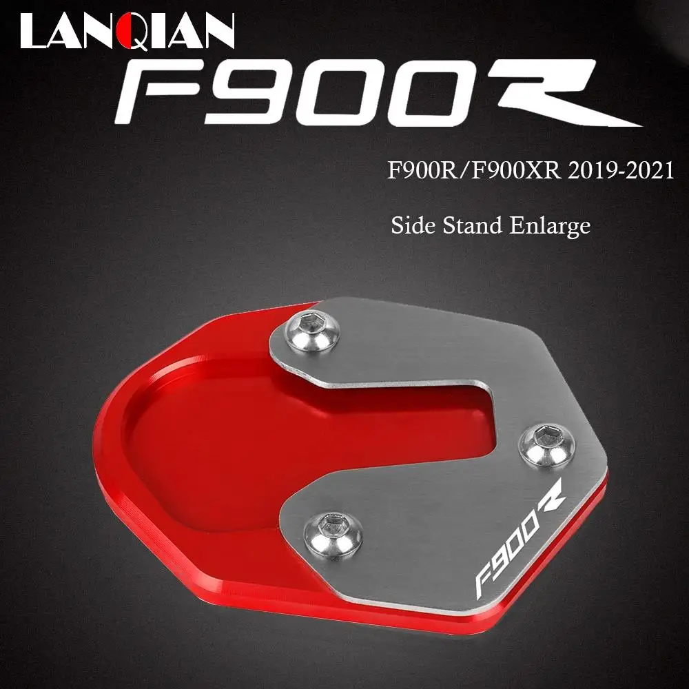 

Motorcycle Side Stand Enlarger Plate Kickstand Enlarge Foot Shelf FOR BMW F900XR F 900 R 2019 2020 2021 2022 2023 Accessories