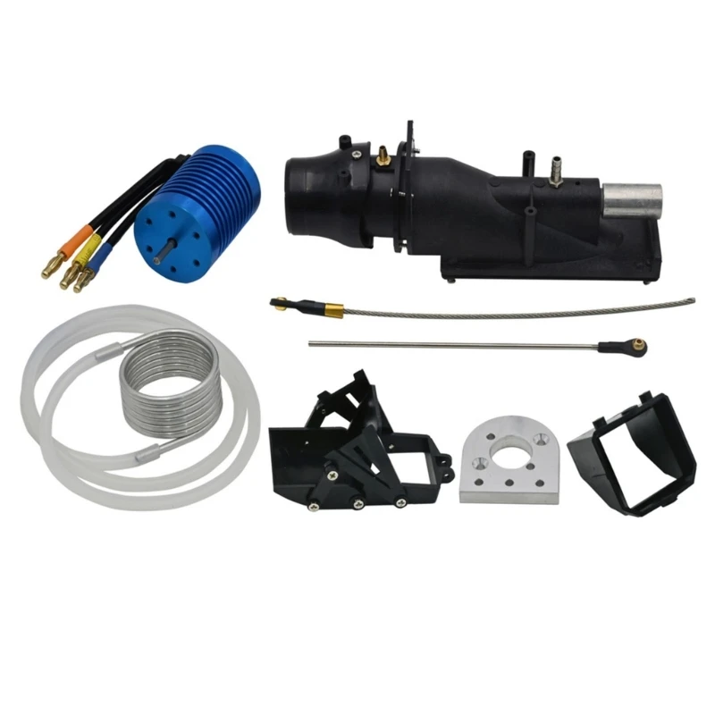 

H37A Model Speed Boat Accessories Jet Pump/Radiate Pipe/Motor Kit RC Boat Scale Part