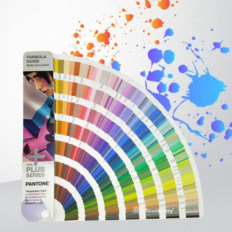 Solid Pantone Plus Series Formula Color Guide Chip Shade Book Solid Uncoated Only GP1601N 2016 +112 Color