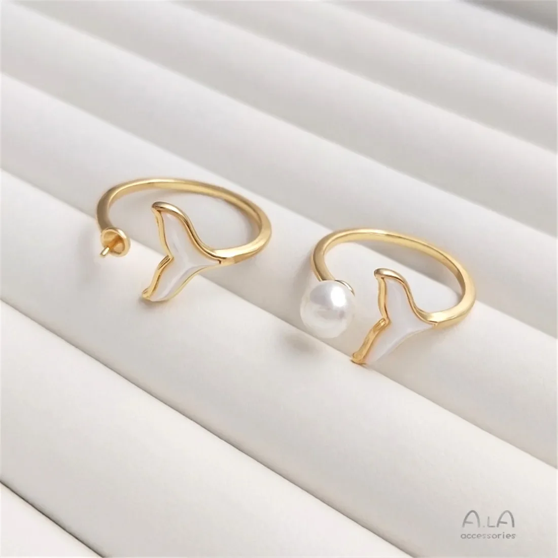 Аксессуары ручной работы своими руками кольцо из 14-каратного золота в форме