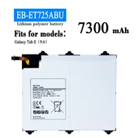 replacement battery for samsung galaxy tab sm t560nu t567v 9 6 rechargeable tablet battery eb bt567aba eb bt567abe 7300mah