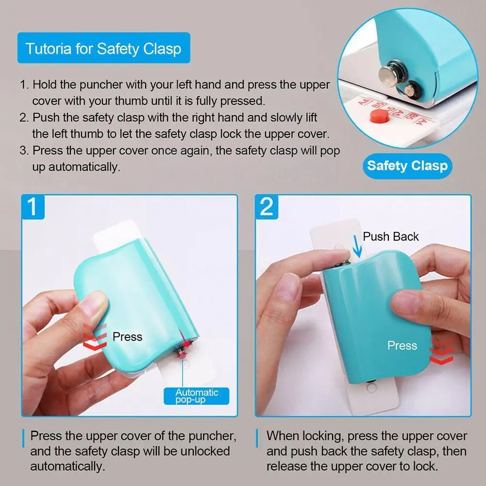 

6 Holes Hole Puncher Diy A4 A5 B5 Loose Leaf Paper Scrapbooking Paper Hole Punch Planner Standard Punch Binding Machine Hol J4o5