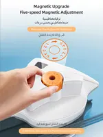 Магнитная щëтка для мытья окон в комплекте с расходниками (сменными губками, скребками и т.д.)#1