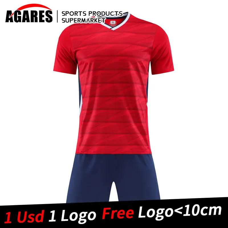 

Новинка 2022, мужские футбольные наборы на заказ, футбольные майки, Футбольная команда, тренировочная форма, костюм для взрослых, детский набо...