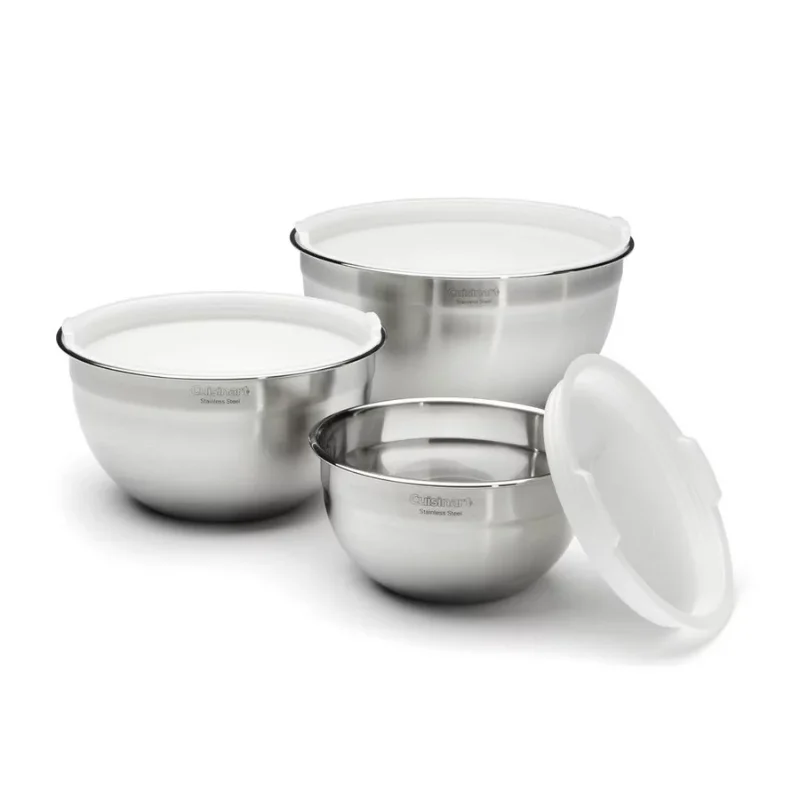 

Cuisinart Stainless Steel Mixing Bowl Set 3 Pieces