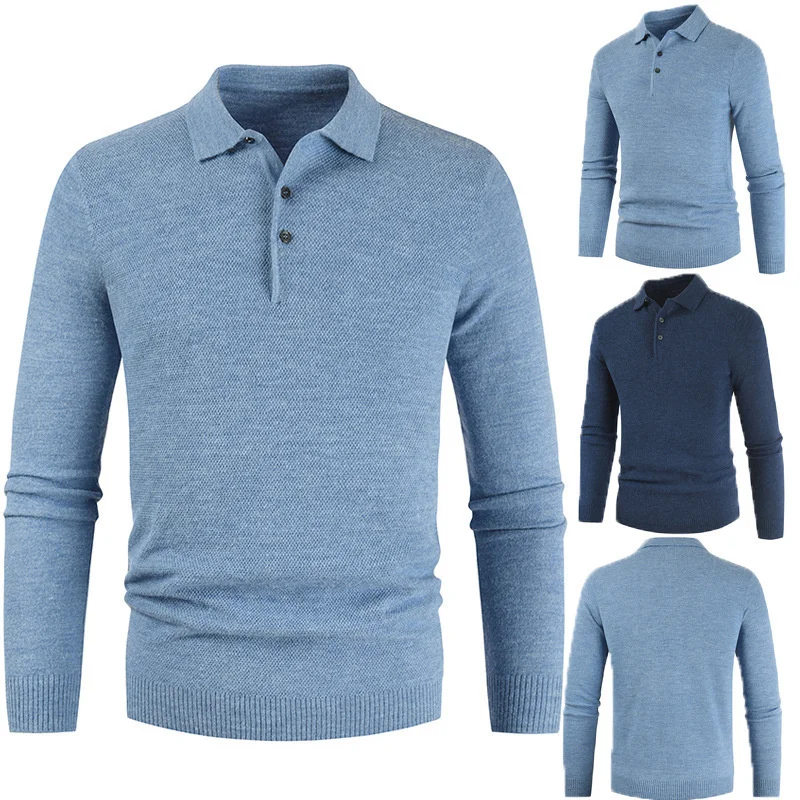

2023 Autumn/Winter new men's pullover sweater Casual sweater Solid color sweater Men's classic sweater Men's fashion sweater2219