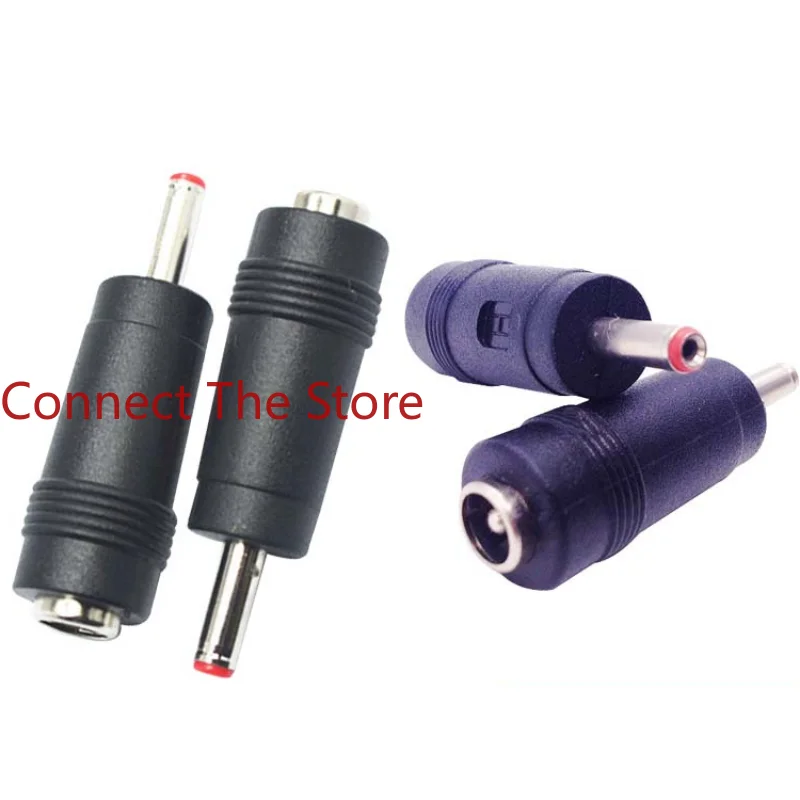 

10PCS Supply DC Adapter 5.5*2.1 Female To 3.5*1.35 Male Straight-through Power