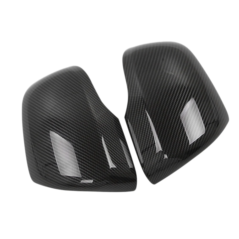 

Carbon Fiber Side Door Rearview Mirror Cover Trims Car-Styling Accessories for Hyundai Grand Starex H-1 I800 2018-2020