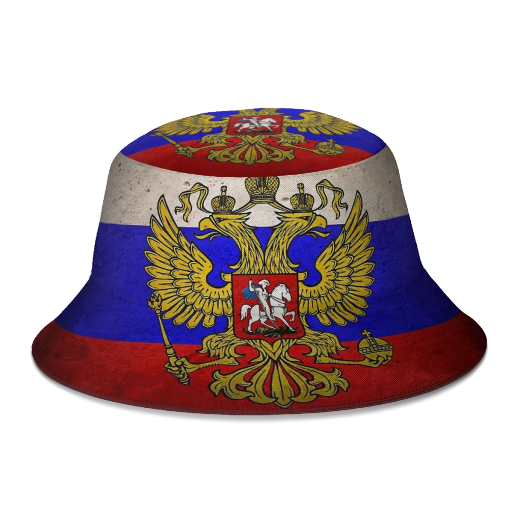 

Панама с российским государственным флагом для женщин и мужчин, складная Осенняя шапка для подростков, Боб, рыбака