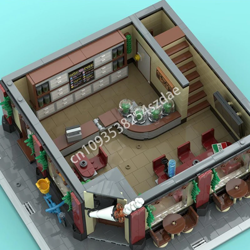 Конструктор Моc Амстердам Кофейня 3113 деталей