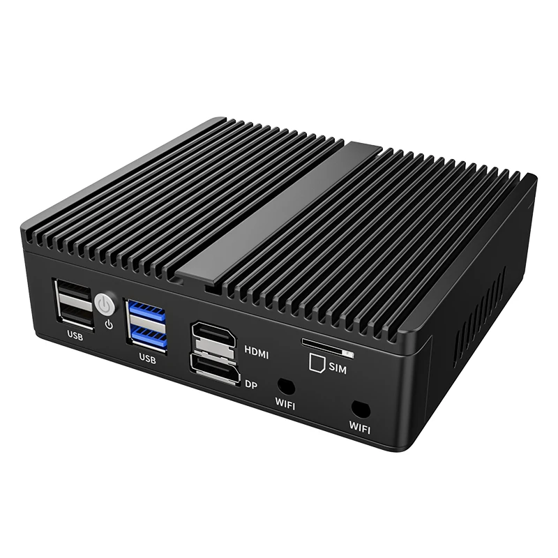Мини-роутер Intel Celeron N5105/N5095 без вентилятора i225 2 5G LAN HDMI DP pfSense |