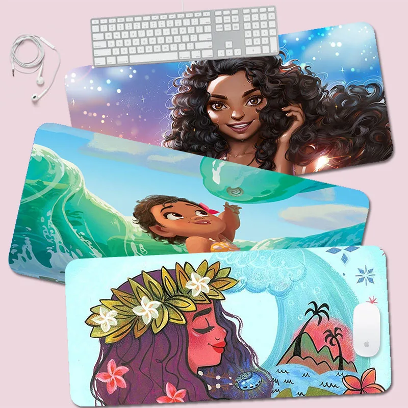 

Disney Moana INS Tide Large Cartoon Anime Gaming Mouse Pad Keyboard Mouse Mats Desk Mat Accessories For PC Mouse Carpet