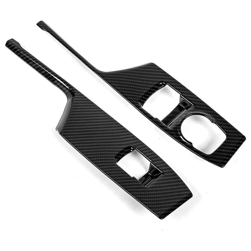 

For Camaro Accessories Window Lift Panel Trim For Chevrolet Camaro 2017-2021 LHD (Carbon Fiber Grain)