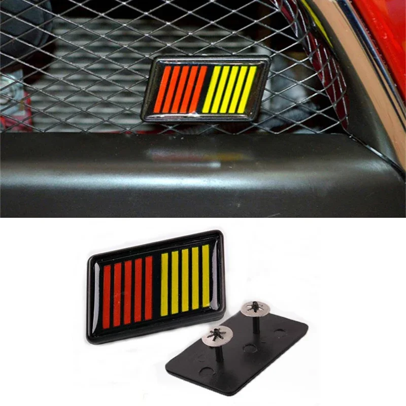 Передняя решетка автомобиля наклейка на багажник для Mitsubishi RALLIART логотип L200 EVO