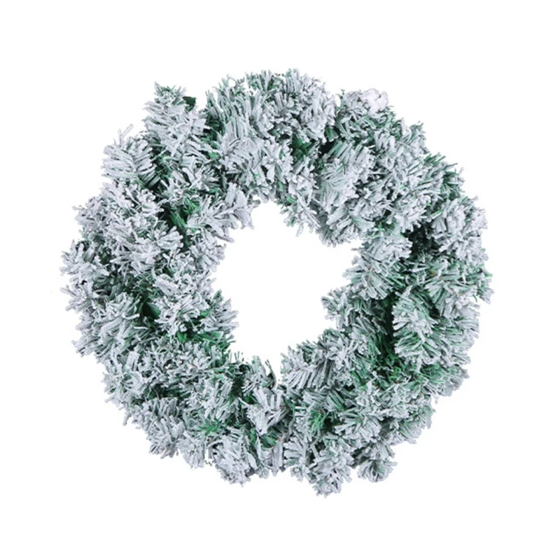 

Spring Garlands Pine Flower Wreath Christmas Decor Realistic Door Hanging