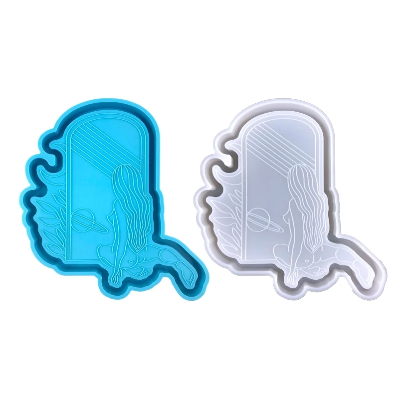 

Прозрачная форма для фруктов в виде подноса для рукоделия, эпоксидная смола, силиконовая форма X3UD