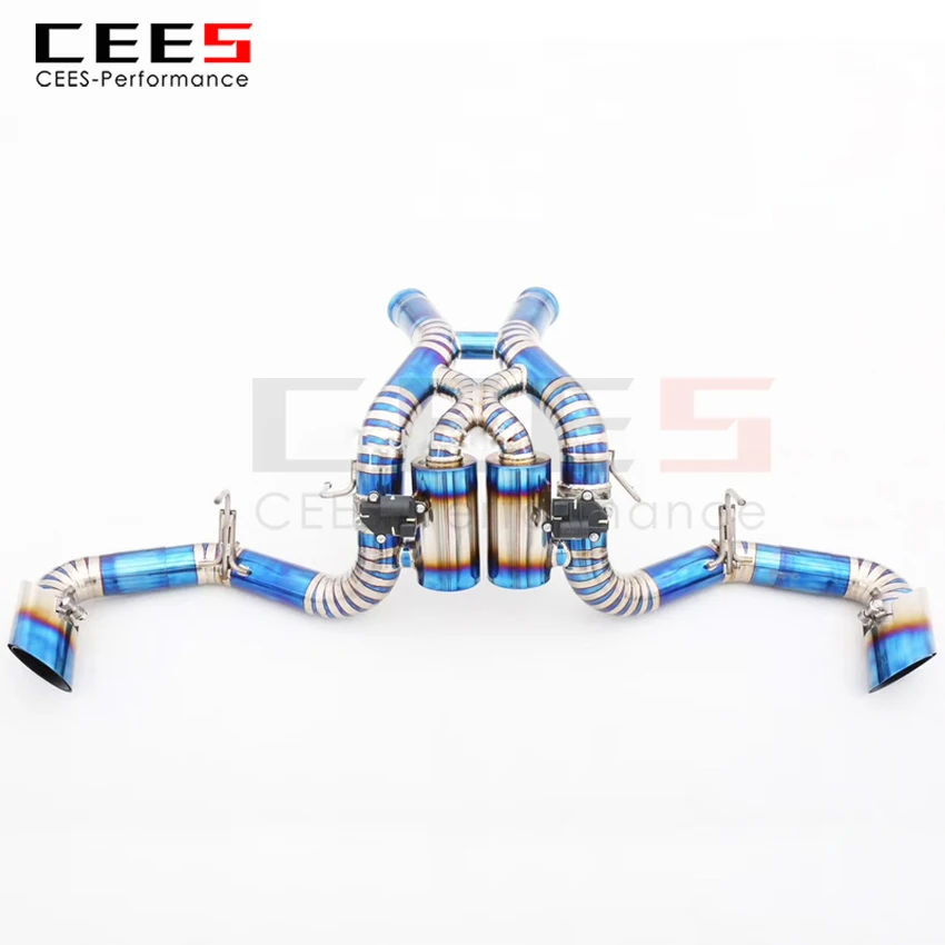 Выхлопная система CEES для Mclaren 540C