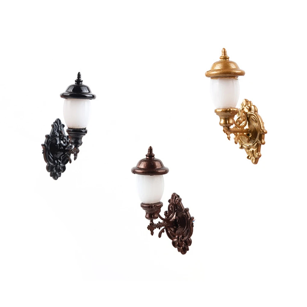 

Street-lamps Models Architectural Light Moss Decoration Sand Courtyard Toy