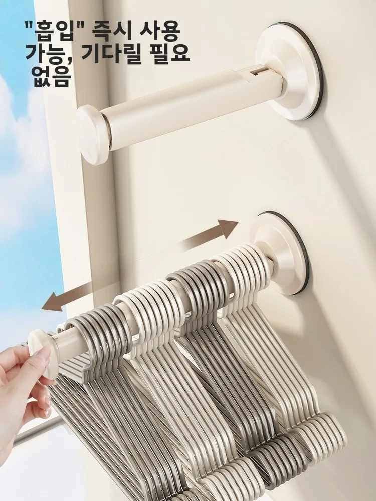 Вешалка на присоске для хранения артефактов бытовая настенная подвеска балконе