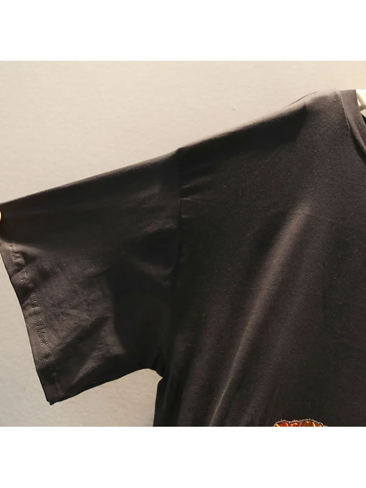 Женское платье в стиле пэчворк XITAO летнее шифоновое большого размера западном