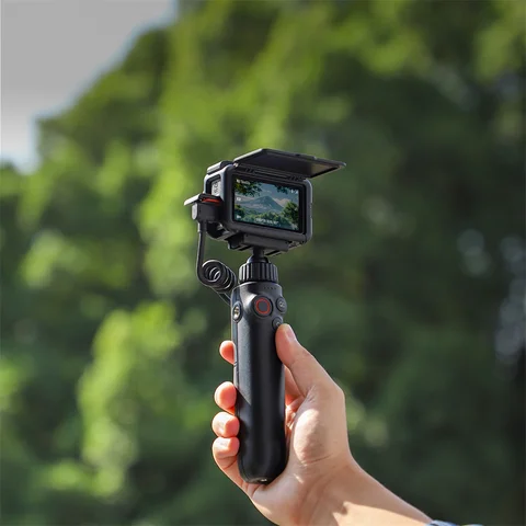 Чехол для DJI OSMO Action 5 Pro/4/3 с регулируемым солнцезащитным козырьком, пластиковый защитный кронштейн для спортивной камеры, адаптер, держатель-подставка