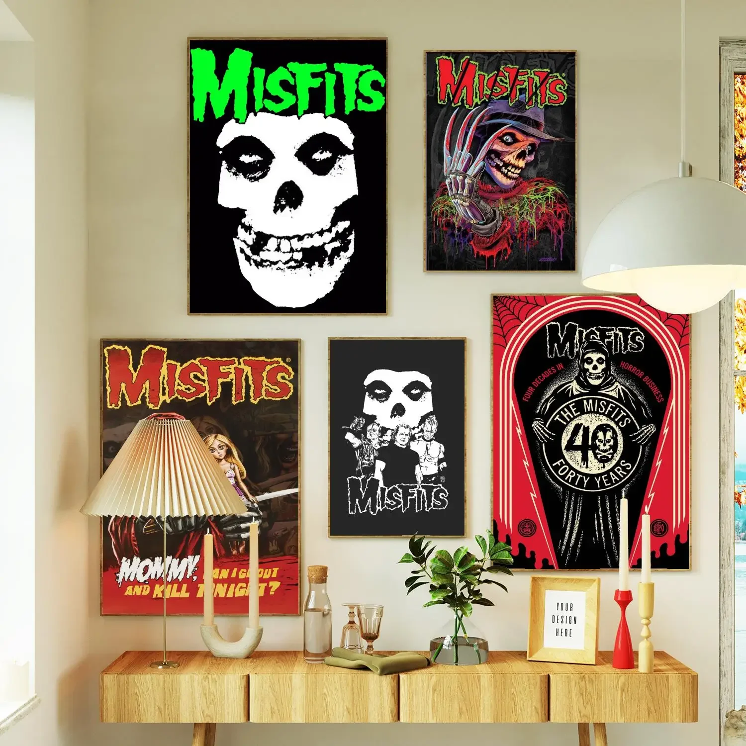 Misfits печать плакатов настенная живопись на холсте плакат для современной семьи