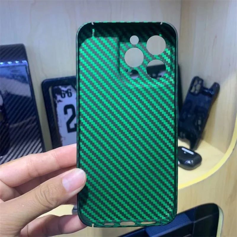 Carbon Fiber Case For iPhone 13Pro Max Case Carbon Fiber Phone Cover Aramid Fiber Ultra-thin for iPhone13 Pro 13Pro Max Cover
