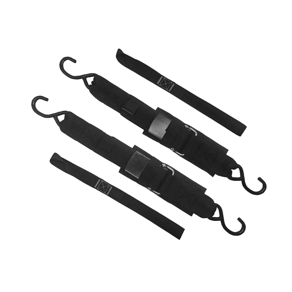 

Truck Polyester Heavy Duty Outdoor Durable Towing Rope Camping Lashing With 2 Hooks Multifunctional Boat Trailer Tie Down Strap