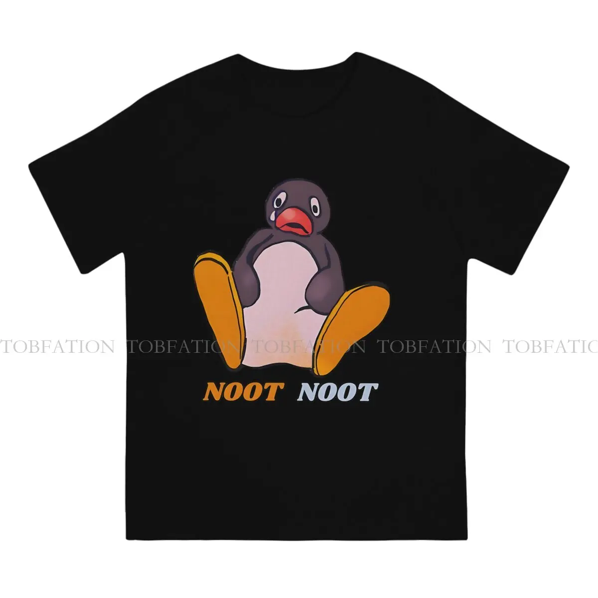 Pingu мультфильм футболка для мужчин Noot Meme мягкие летние толстовки Новинка модный