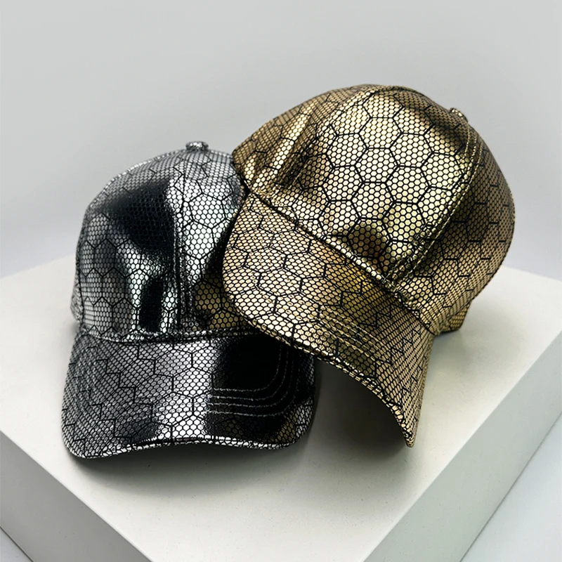 Бейсболка унисекс в клетку светоотражающая Кепка От Солнца универсальная стиле